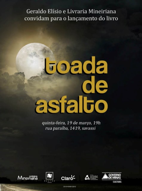 Pica-pau lança seu primeiro romance, “Toada de Asfalto”