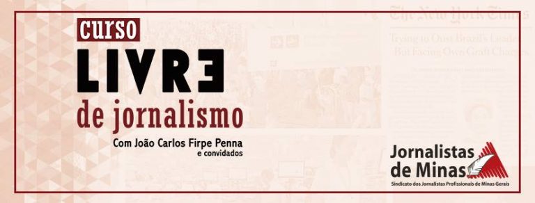 Inscrições para a segunda aula do Curso Livre de Jornalismo estão abertas