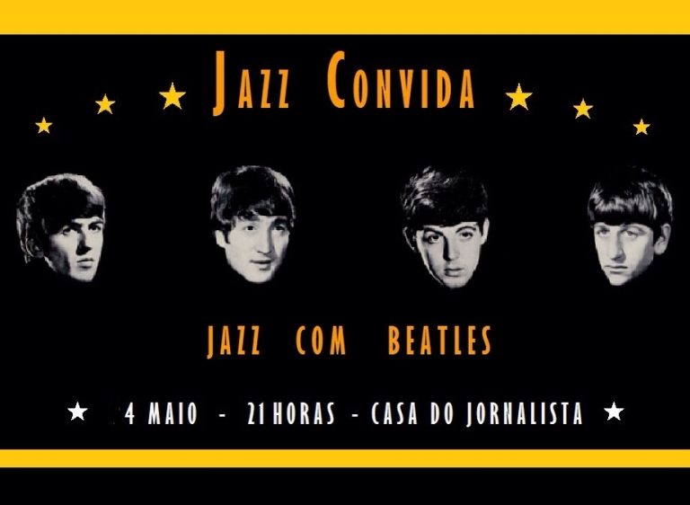 Beatles em ritmo de jazz no Espaço Cultural Casa d@ Jornalista quinta-feira 4/5