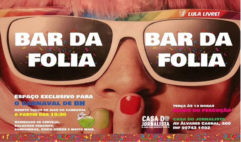 Bar da Folia: aberto todos os dias do carnaval
