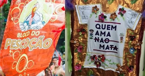 Bloco Quem Ama Não Mata desfilará com o Bloco do Pescoção na terça-feira de carnaval