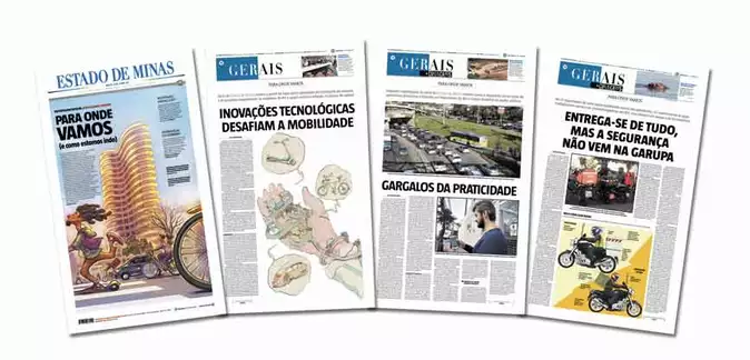 Jornalistas do EM ganham prêmio nacional com série sobre mobilidade