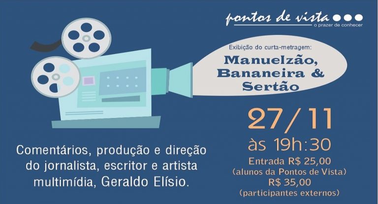 Curta sobre ‘Grande Sertão: Veredas’ produzido por jornalista será exibido nesta quarta 27/11