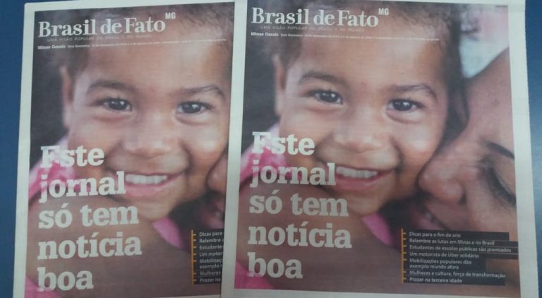 Última edição do Brasil de Fato em 2019 só tem notícia boa