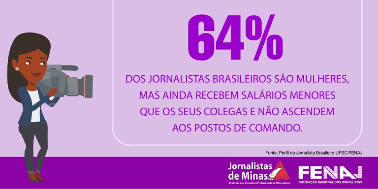 Lute como uma jornalista!