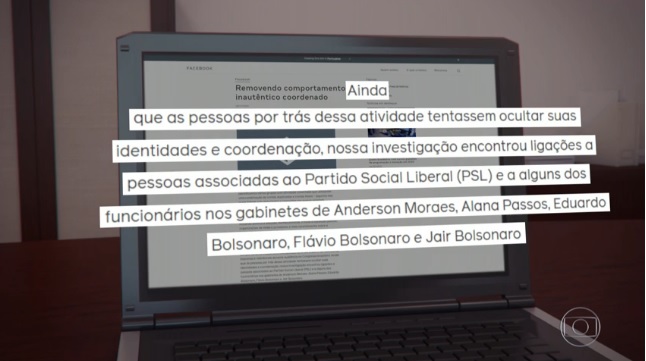 Facebook remove rede de contas falsas relacionadas a Bolsonaro