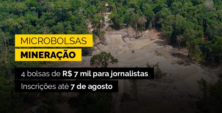 Agência Pública dará bolsas para reportagens sobre mineração
