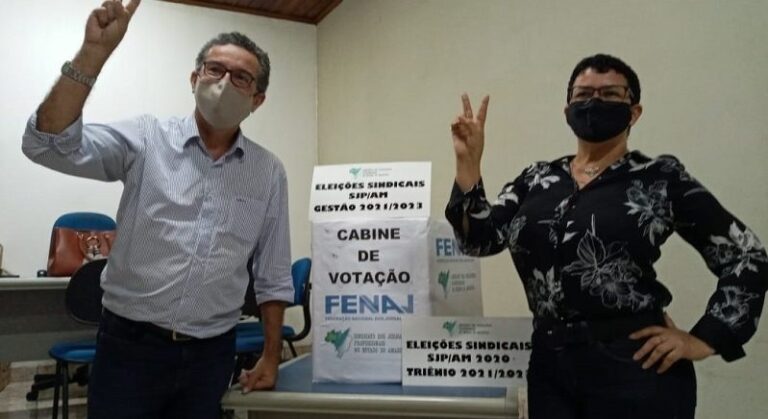 Chapa #TodosSomosUm é eleita para direção do Sindicato dos Jornalistas do Amazonas