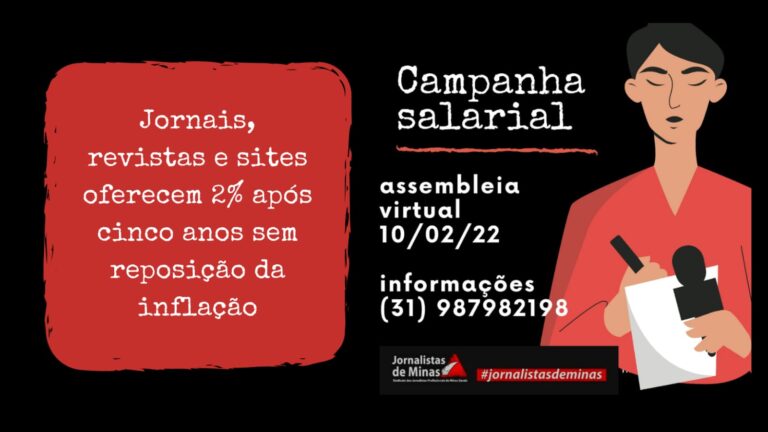 Campanha salarial: jornais, revistas e sites oferecem 2% depois de cinco anos sem reposição