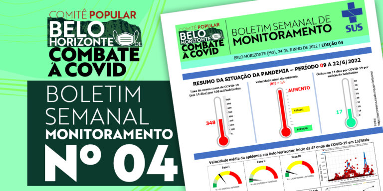 Comitê popular de BH reforça a eficácia da vacina contra Covid e cobra aplicação de 4ª dose