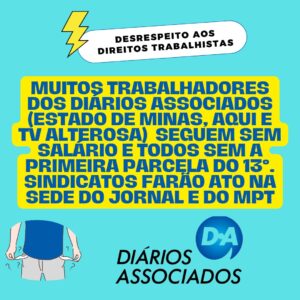 diarios associados desrespeitam direitos dos trabalhadores