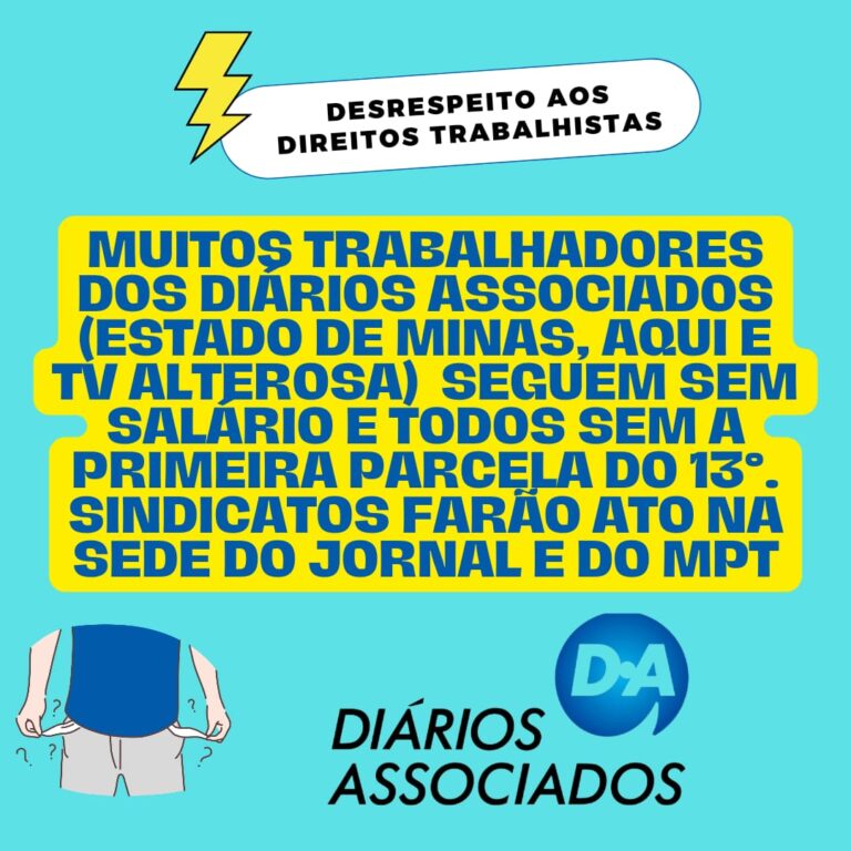 diarios associados desrespeitam direitos dos trabalhadores