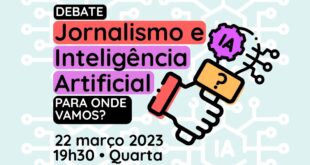 divulgação evento jornalismo e inteligencia artificial para onde vamos