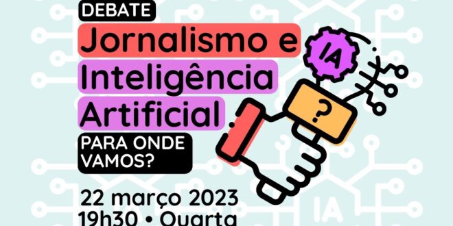 divulgação evento jornalismo e inteligencia artificial para onde vamos