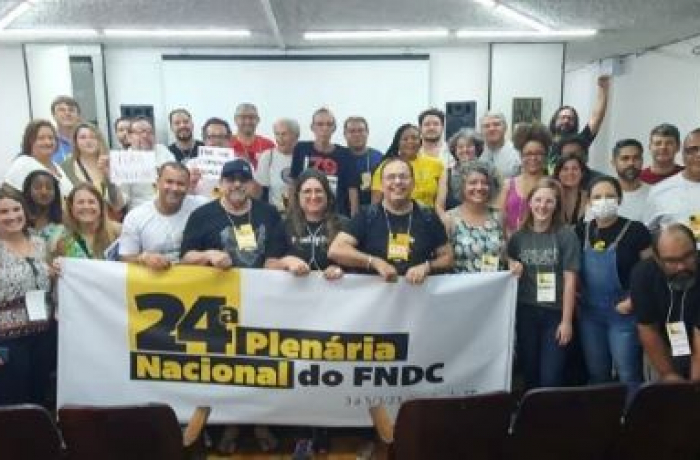 plenaria fndc - foto cut Em plenária nacional, FNDC aprova moção de repúdio ao desmonte da comunicação pública em Minas pelo governo Zema - foto: CUT