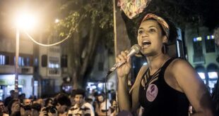 Marielle Franco discursando em evento de 2016 - Foto: Mídia Ninja
