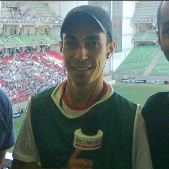 Fábio Vital Fábio Vital, jornalista esportivo da rádio Inconfidência, faleceu aos 43 anos. Foto: reprodução do Instagram do SJPMG