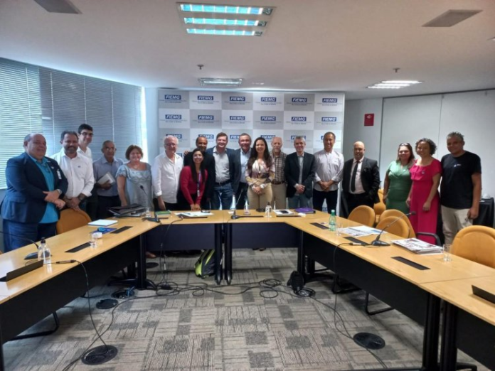 fusao sindicatos patronais assembleia dos dois sindicatos da imprensa mineira foi realizada na tarde de terça-feira na Fiemg, em Belo Horizonte (Divulgação)